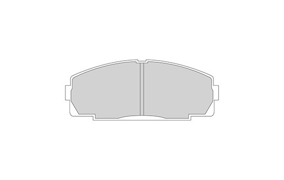 Brake Pad Set, disc brake 36702 ABS, Image 3