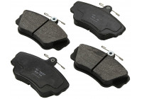 Brake Pad Set, disc brake 36703 ABS