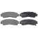 Brake Pad Set, disc brake 36704 ABS, Thumbnail 3