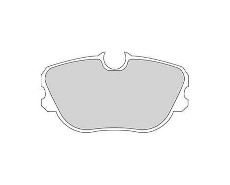 Brake Pad Set, disc brake 36705 ABS, Image 2