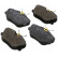 Brake Pad Set, disc brake 36705 ABS