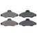 Brake Pad Set, disc brake 36709 ABS, Thumbnail 4