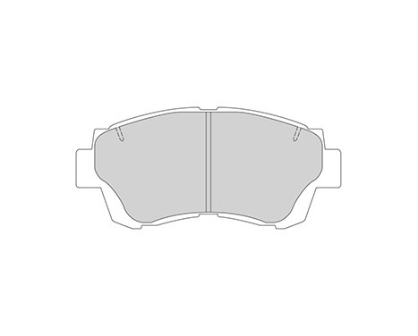 Brake Pad Set, disc brake 36713 ABS, Image 3