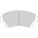 Brake Pad Set, disc brake 36713 ABS, Thumbnail 3