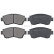 Brake Pad Set, disc brake 36713 ABS, Thumbnail 4