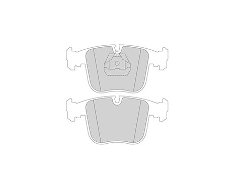 Brake Pad Set, disc brake 36714 ABS, Image 3