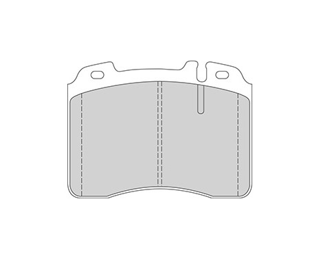 Brake Pad Set, disc brake 36716 ABS, Image 3