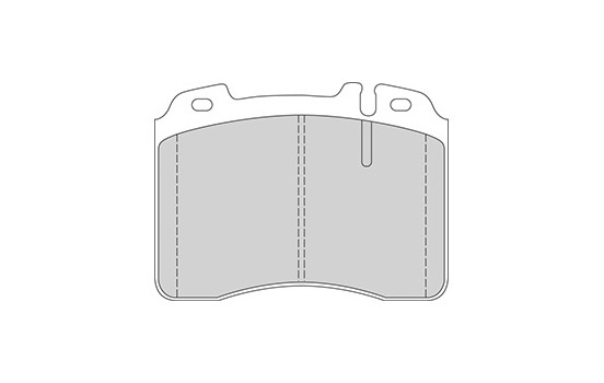 Brake Pad Set, disc brake 36716 ABS, Image 3