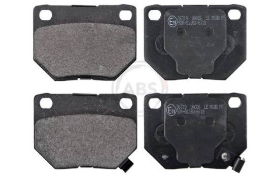 Brake Pad Set, disc brake 36719 ABS, Image 4