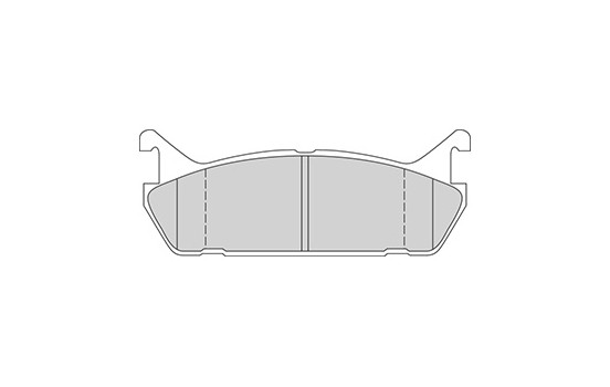 Brake Pad Set, disc brake 36723 ABS, Image 3