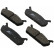 Brake Pad Set, disc brake 36723 ABS