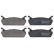 Brake Pad Set, disc brake 36723 ABS, Thumbnail 4