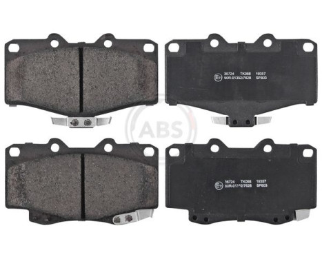 Brake Pad Set, disc brake 36724 ABS, Image 4