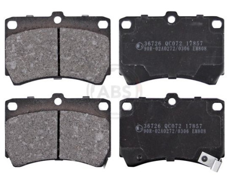 Brake Pad Set, disc brake 36726 ABS, Image 4