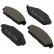 Brake Pad Set, disc brake 36730 ABS