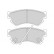 Brake Pad Set, disc brake 36732 ABS, Thumbnail 3