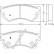 Brake Pad Set, disc brake 36732 ABS, Thumbnail 2