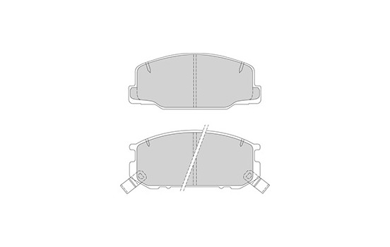 Brake Pad Set, disc brake 36733 ABS, Image 3
