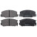 Brake Pad Set, disc brake 36733 ABS, Thumbnail 4