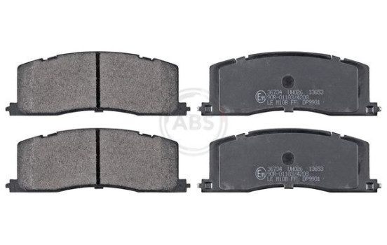 Brake Pad Set, disc brake 36734 ABS, Image 4