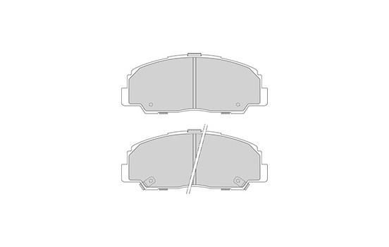 Brake Pad Set, disc brake 36736 ABS, Image 2