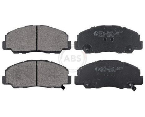 Brake Pad Set, disc brake 36736 ABS, Image 4
