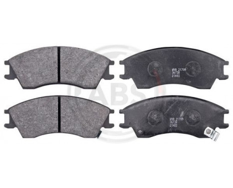 Brake Pad Set, disc brake 36738 ABS, Image 2