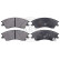 Brake Pad Set, disc brake 36738 ABS, Thumbnail 2