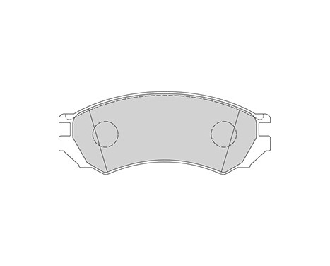 Brake Pad Set, disc brake 36739 ABS, Image 2