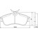 Brake Pad Set, disc brake 36740 ABS, Thumbnail 2