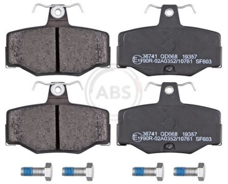 Brake Pad Set, disc brake 36741 ABS, Image 4