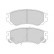 Brake Pad Set, disc brake 36743 ABS, Thumbnail 2