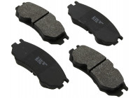 Brake Pad Set, disc brake 36743 ABS