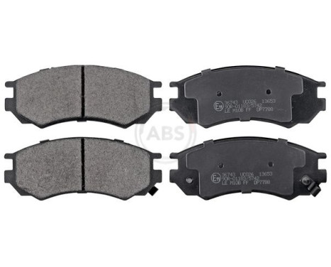 Brake Pad Set, disc brake 36743 ABS, Image 4