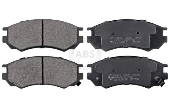 Brake Pad Set, disc brake 36743 ABS, Image 4