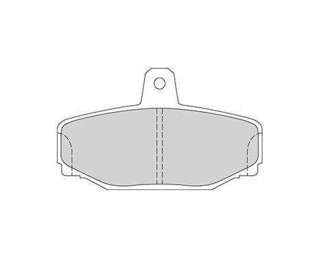 Brake Pad Set, disc brake 36744 ABS, Image 2