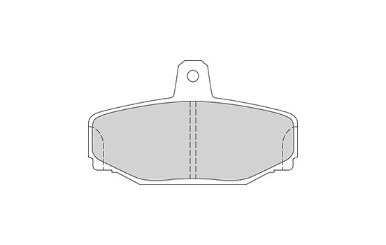 Brake Pad Set, disc brake 36744 ABS, Image 2