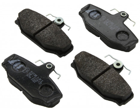 Brake Pad Set, disc brake 36744 ABS