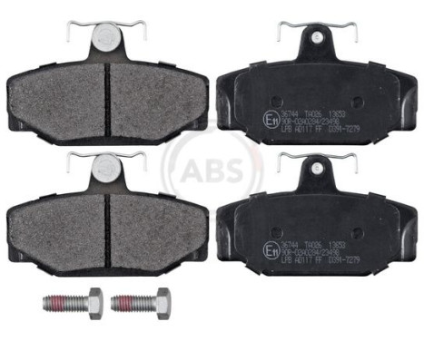 Brake Pad Set, disc brake 36744 ABS, Image 4