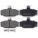 Brake Pad Set, disc brake 36744 ABS, Thumbnail 4