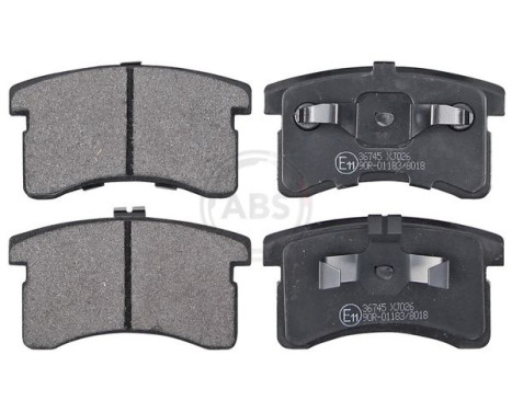 Brake Pad Set, disc brake 36745 ABS, Image 4