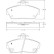 Brake Pad Set, disc brake 36747 ABS, Thumbnail 3