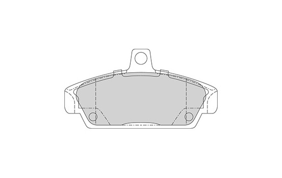 Brake Pad Set, disc brake 36748 ABS, Image 2