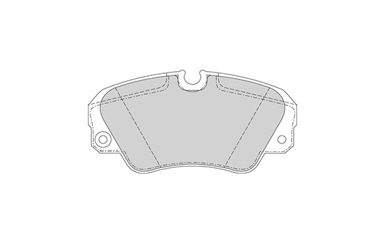 Brake Pad Set, disc brake 36749 ABS, Image 3