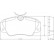 Brake Pad Set, disc brake 36749 ABS, Thumbnail 2