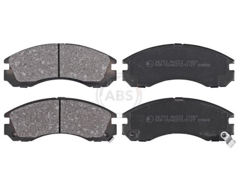 Brake Pad Set, disc brake 36753 ABS, Image 4