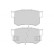 Brake Pad Set, disc brake 36758 ABS, Thumbnail 2