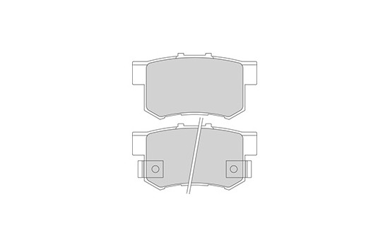 Brake Pad Set, disc brake 36758 ABS, Image 2