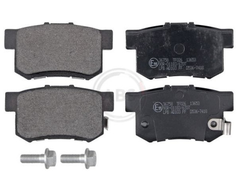 Brake Pad Set, disc brake 36758 ABS, Image 4