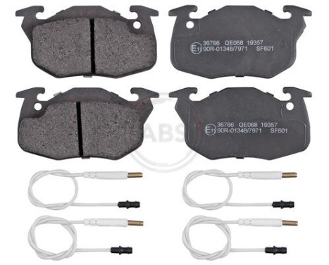 Brake Pad Set, disc brake 36766 ABS, Image 4